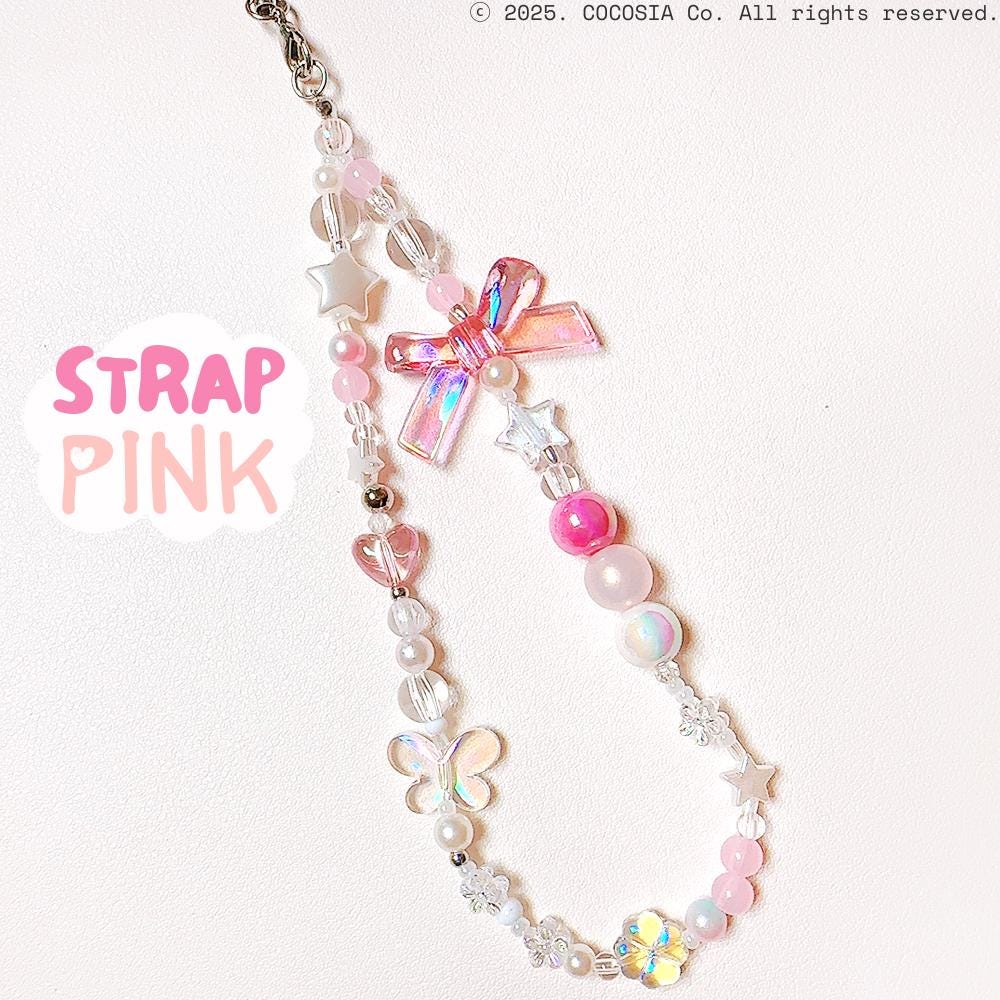 beads♡key chain Chiikawa & Hachiware Beaded Keychain: Y2K Cartoon Bag Charm