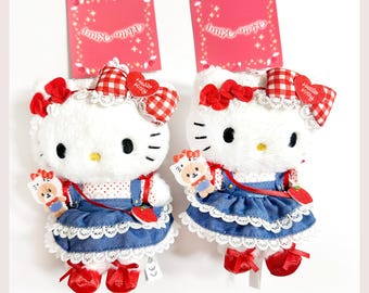 Sanrio Hello Kitty Dress Up Style Mascot Keychain Charm