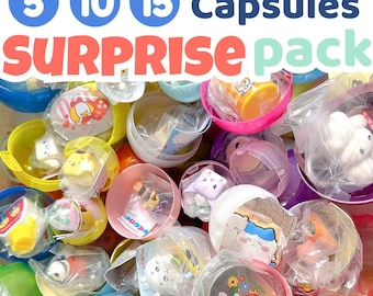 Japanese Gachapon Capsule Toy Pack (5 / 10 / 15) – Kawaii Sanrio Chiikawa Mystery Box | Random Figures