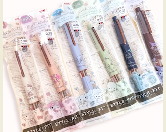 Limited Edition Sanrio Style Fit 4 Color Ballpoint Pen | Hello Kitty, My Melody, Cinnamoroll & More