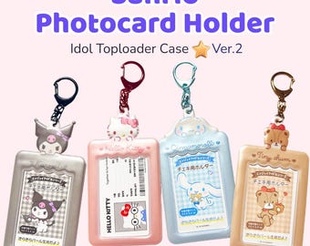 K-pop Toploader Photocard Holder Keychain Ver.2 | Hello Kitty, My