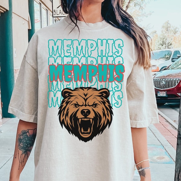 Memphis Basketball Team: Vintage Basketball T-shirt, Grizzlies Oversized Shirt - Perfect gift for Grizzlies Fans