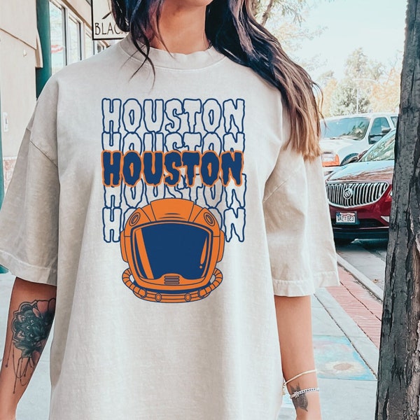 Houston Baseball Team: Astros Baseball T-shirt, Astronaut Oversized Shirt - Perfect gift for Astros Fans