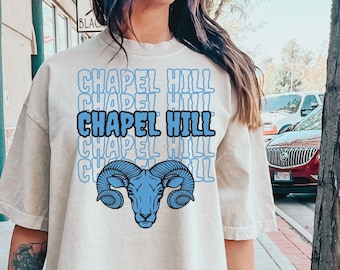 Chapel Hill Basketball Team: College Basketball T-shirt, Tar Heels Oversized Shirt - Perfect gift for Tar Heels Fans