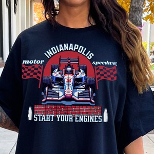 Indy Speedway: Indy Motor Racing T-shirt, Indiana Oversized Shirt, Perfect gift for Indy Motor Racing Fans