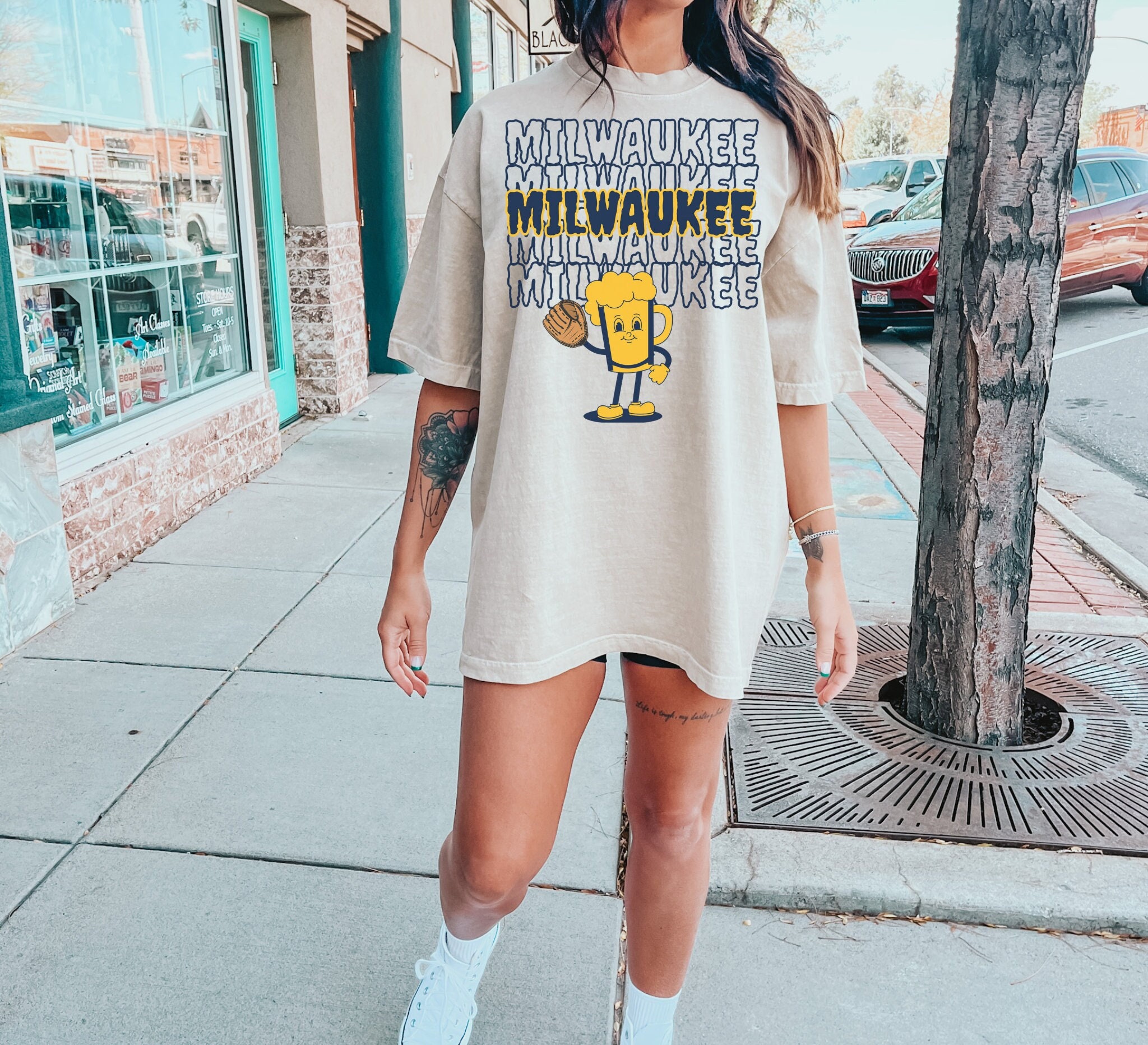 Milwaukee Brewers City Connect Graphic Shirt