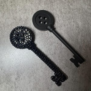 Coraline The Other Father Button Eye Doll Replica NECA Brand New Never Been Opened With Jade Seeing Stone and Button Skeleton Key image 6
