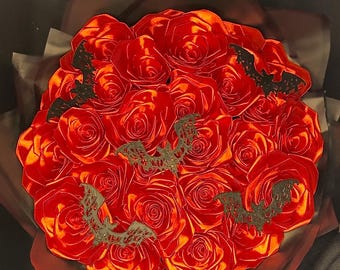 Spooky Ramo Jack Halloween Bouquet Spooky Bouquet Happy Birthday Eternal Flower ...