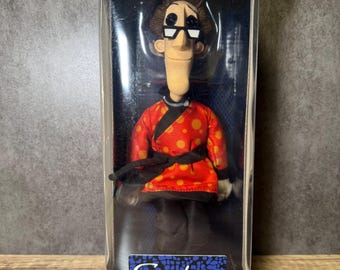 Coraline The Other Father Button Eye Doll Replica NECA Brand New Never Been Opened With Jade Seeing Stone and Button Skeleton Key