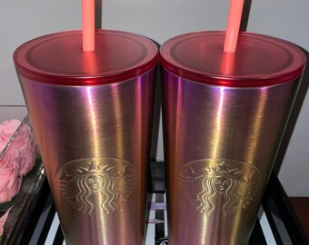Starbucks Pink Stainless Steel Tumbler Valentine's Day Release - Etsy