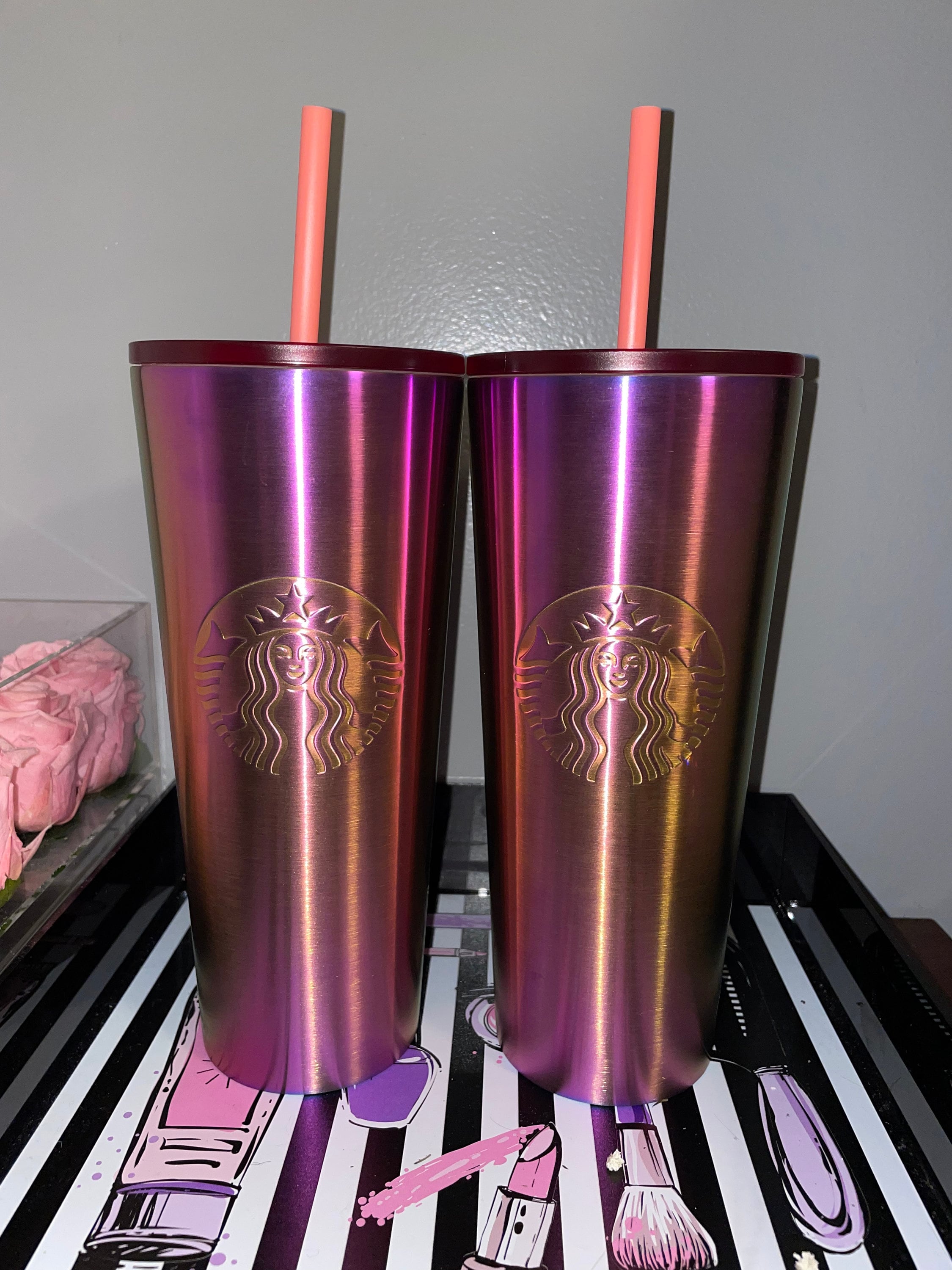 Starbucks Pink Stainless Steel Tumbler Valentine's Day Release - Etsy