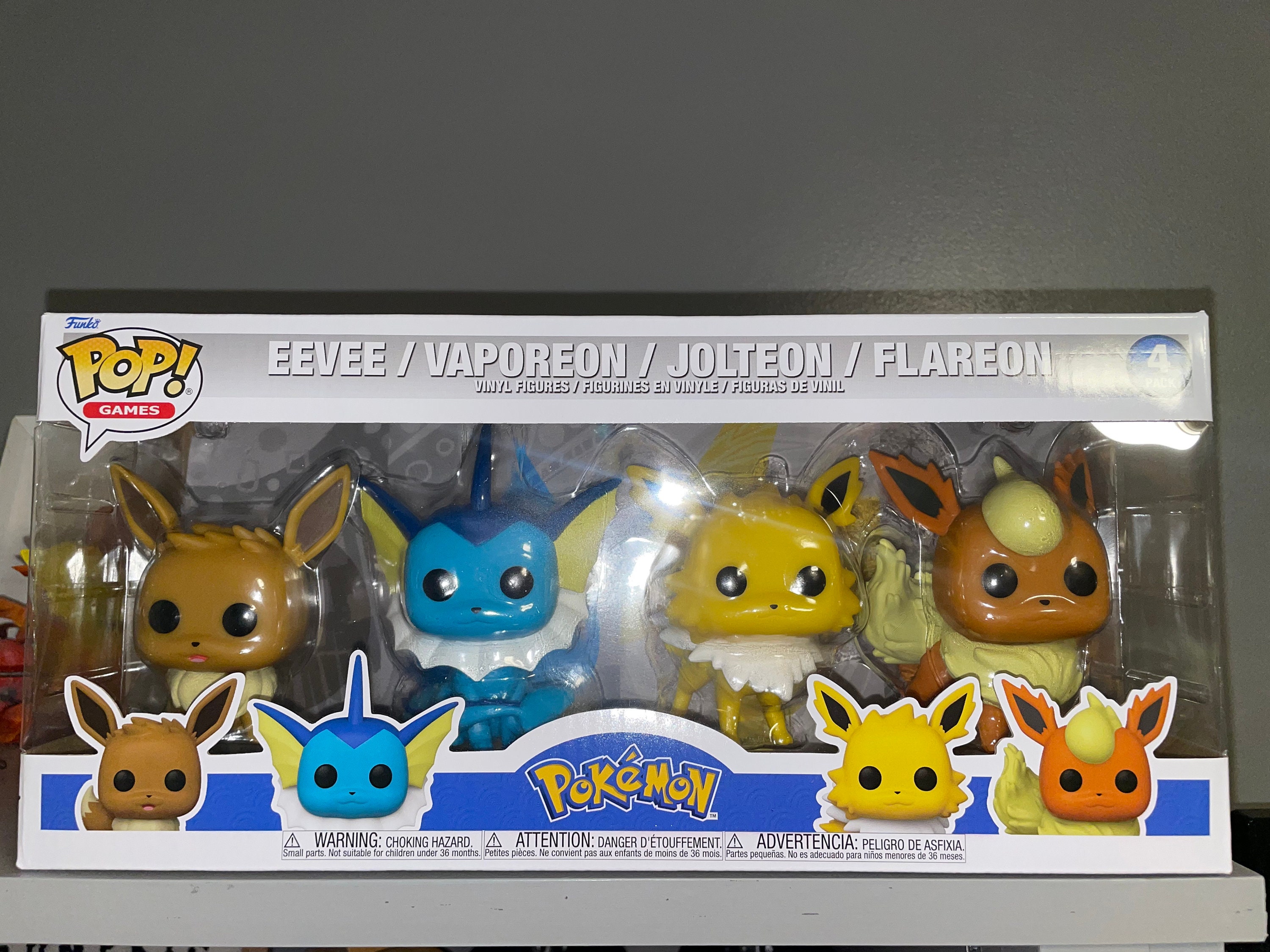 9pcs Go eevee evolution action figure Monster Collection Figurine 2  Without Box