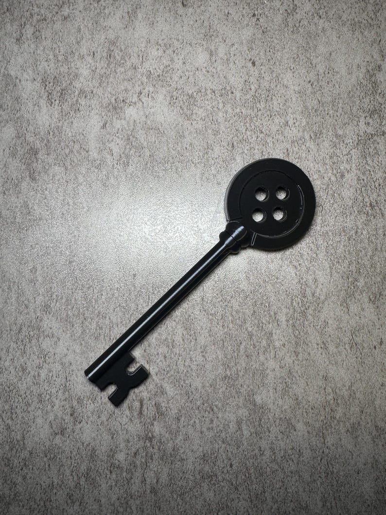 Coraline Skeleton Key Replica - Rhinetstoned or Regular image 3