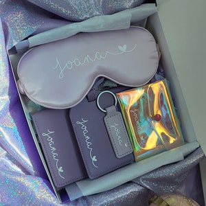Box Voyage personnalisée Coffret cadeau voyage Cadeau anniversaire meilleure amie Cadeau Saint-Valentin