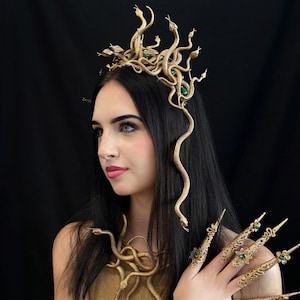 Medusa Head Dress - Etsy