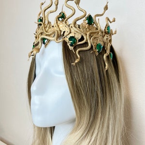 medusa snake headpiece