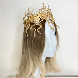 medusa snake headpiece