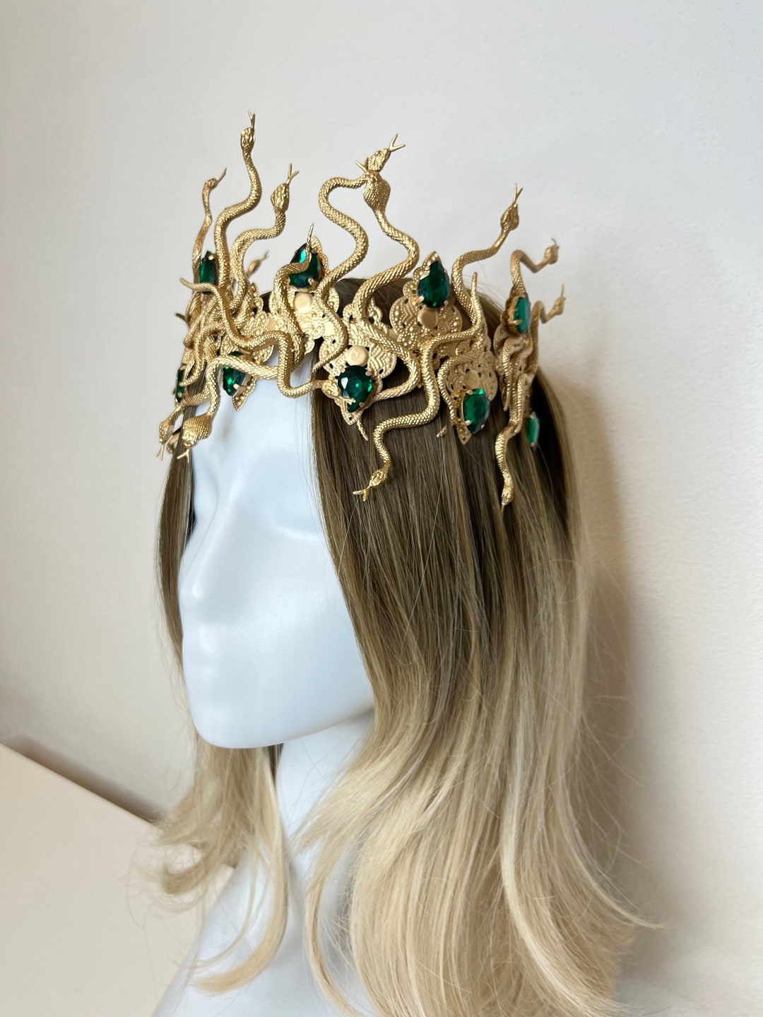 medusa snake headpiece
