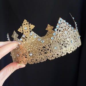 Orthodox Wedding Crown Handmade, Bride and Groom couples headpieces