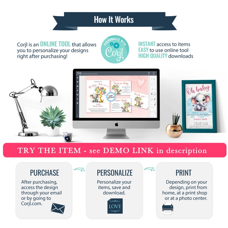 Editable Racing Car Baby Shower Invitation Oh Boy Vintage Race Car