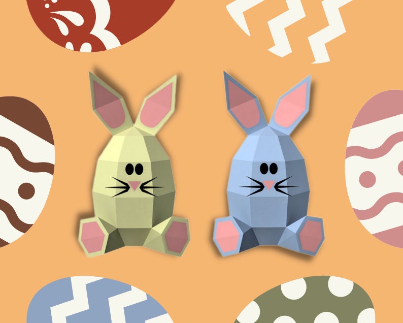 Bunny Candy Treat Box SVG, Easter Gift Boxes, Rabbit Treat Box, Candy