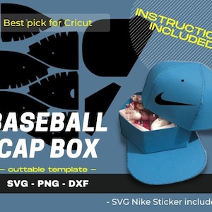 Pallacanestro 3D Cap Bomboniera SVG, Scatola per cappelli da baseball, Scatola per dolcetti, Scatola regalo per cappelli, Scatola per cappelli SVG, Modello-Cuttable-Cricut