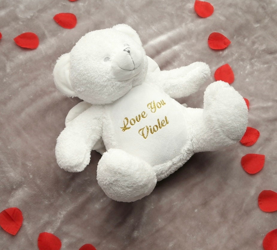 White Angel Bear - Etsy UK White Angel Bear - Etsy UK