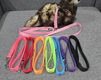 4 Foot long small pet leash - Ferret, Bearded Dragon, Rabbit, Teacup Dog