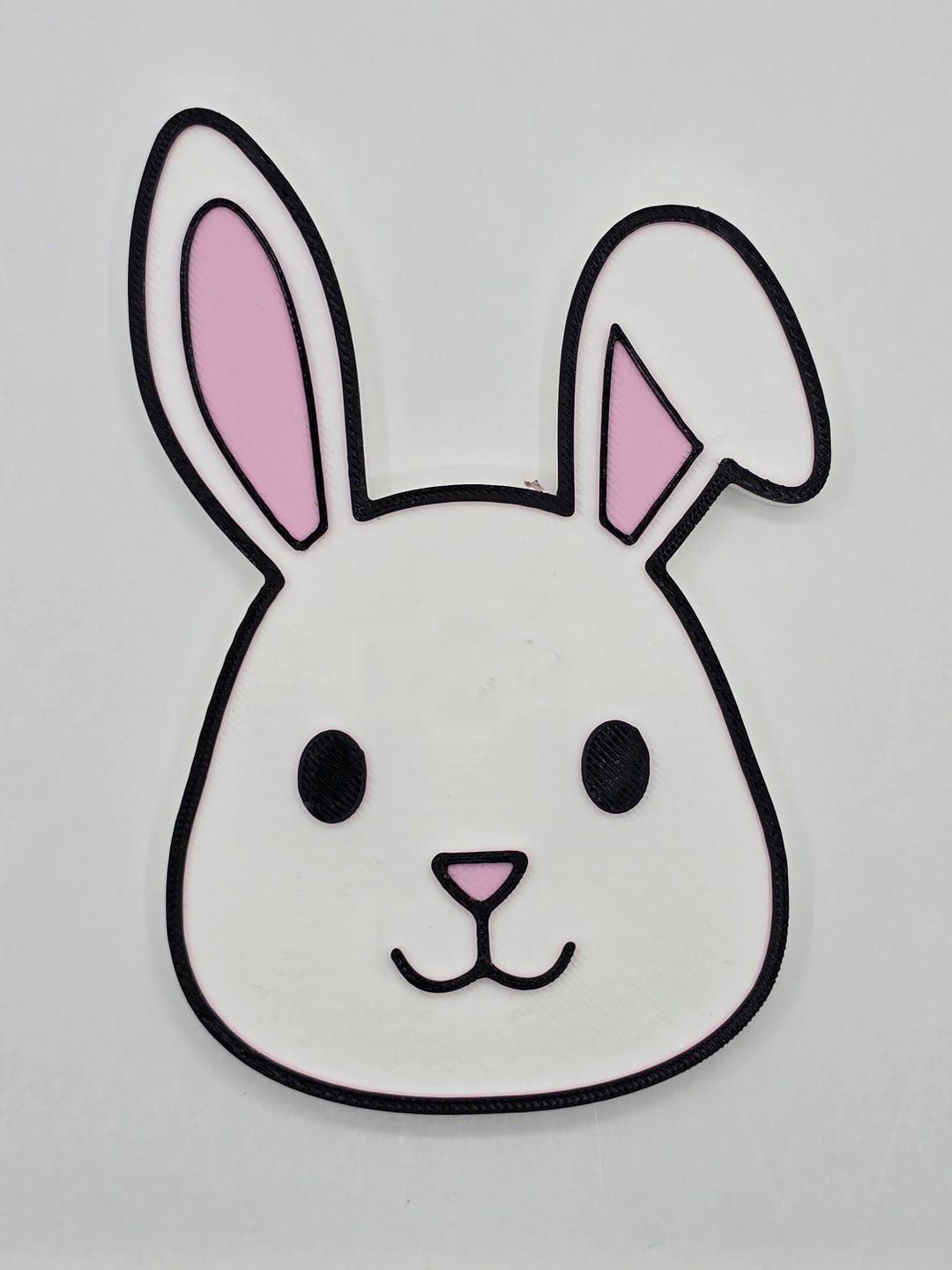Rabbit / Bunny Face Cage Plaque - Etsy