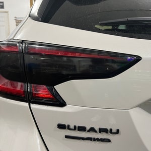 Fits 2020-2022 Subaru Outback Pre-Cut Taillight Tint Overlays