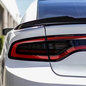Fits 2015-2023 Dodge Charger Taillight Tint Overlays