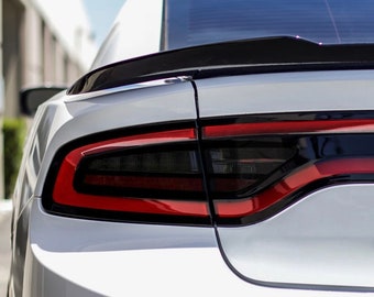 Fits 2015-2023 Dodge Charger Taillight Tint Overlays
