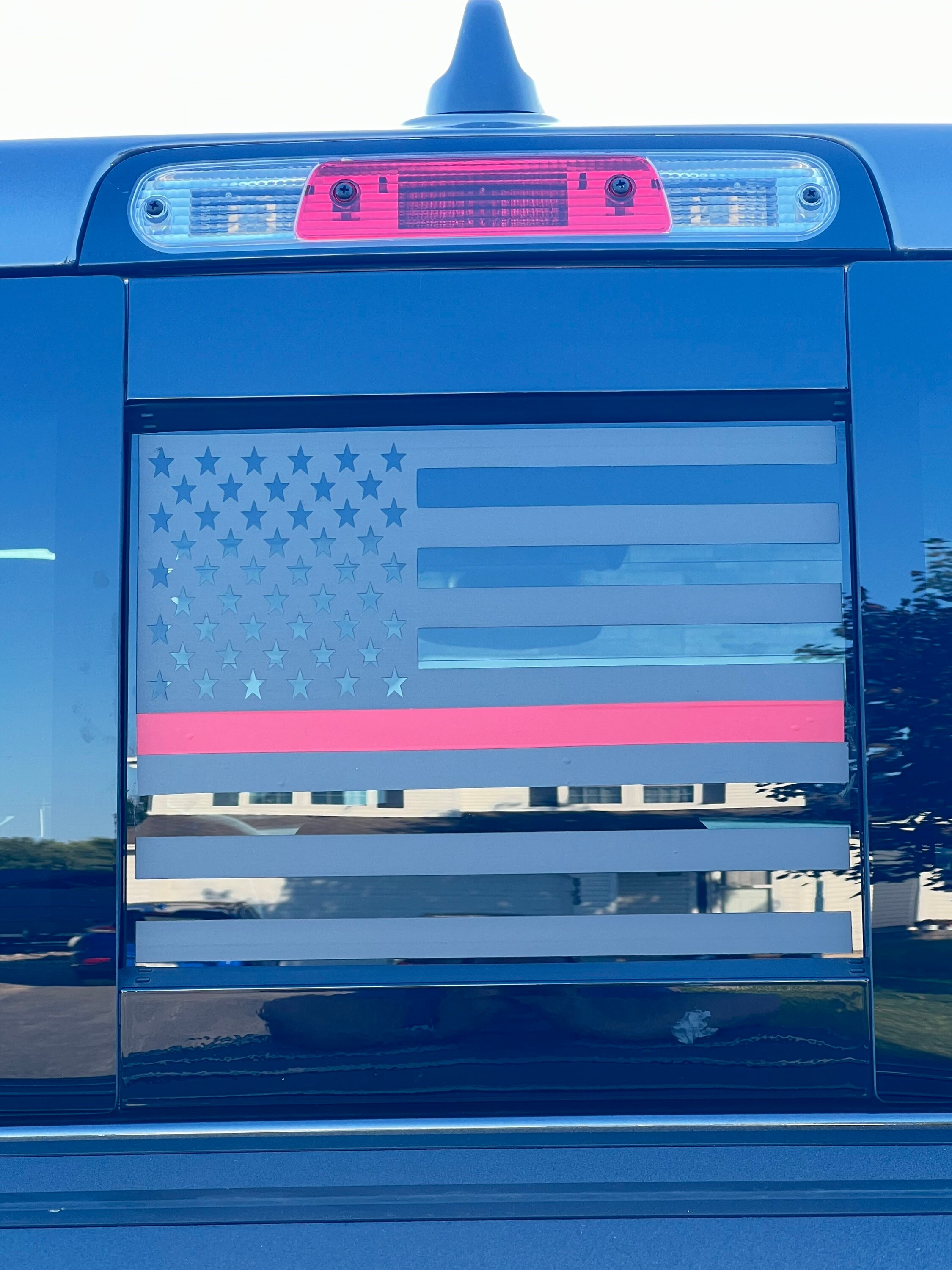 Sco Flag On Rear Window Rear Sliding Window Flag Decal for 2019-2023 Dodge Ram - Etsy