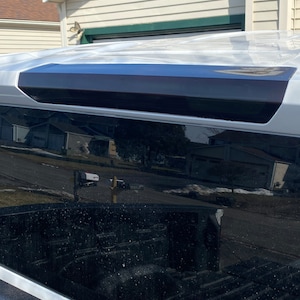 Fits 2019-2022 Chevy Silverado Chevrolet 3rd Brake Light Tint Overlay