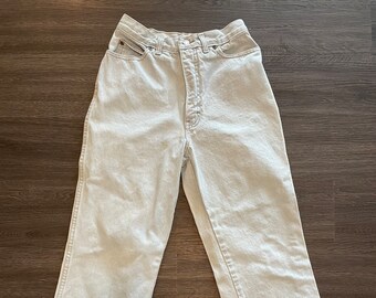 Vntg 80er Jahre Sz-10 Calvin Klein Light Jeans, hergestellt in den USA, CK Jeans, Vintage Jeans, seltene Jeans