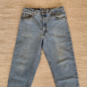 34x30 Vntg 90’s Levi’s 550 Relaxed Fit Tapered Jeans, Vintage Jeans Made in USA