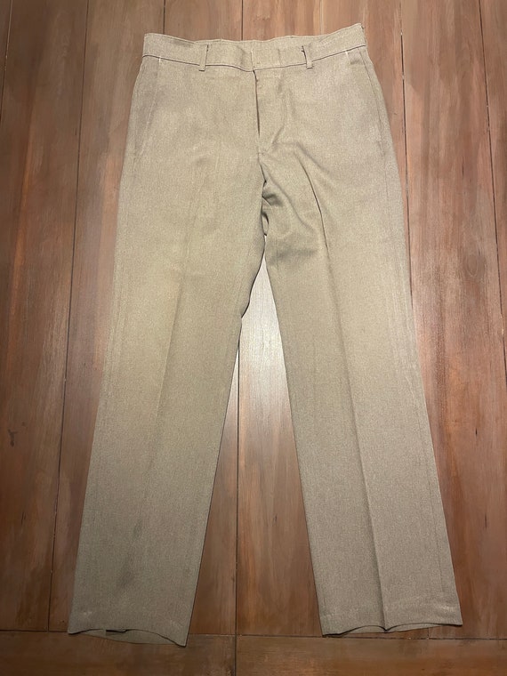 Vintage Levis Action Slacks From the 70's Waist 3… - image 2