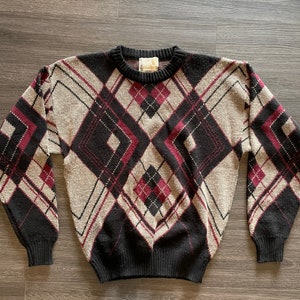 Vintage Towne by London Fog Sweater Size Medium