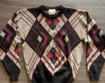 Vintage Towne by London Fog Sweater Size Medium
