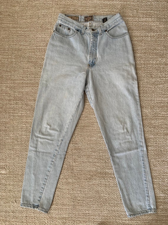 Vintage 80 s Express High rise Jeans Size 9 Made in USA Etsy