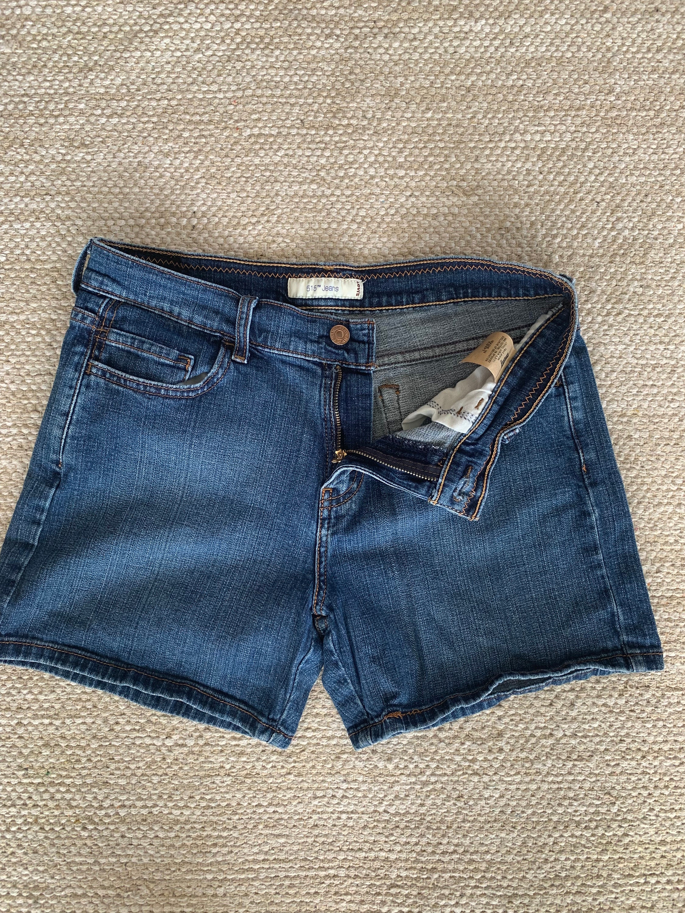 Vintage Levi's 515 Denim Jean Shorts Size 8 - Etsy Australia