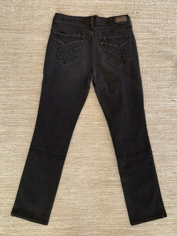 Levi’s 505 Black Straight Leg Jeans 6M - image 3