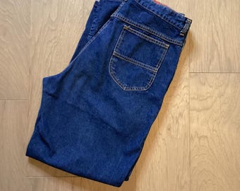 Vintage 80's Carriage Court Blues Jean Pleated  Sz 14  RN58287