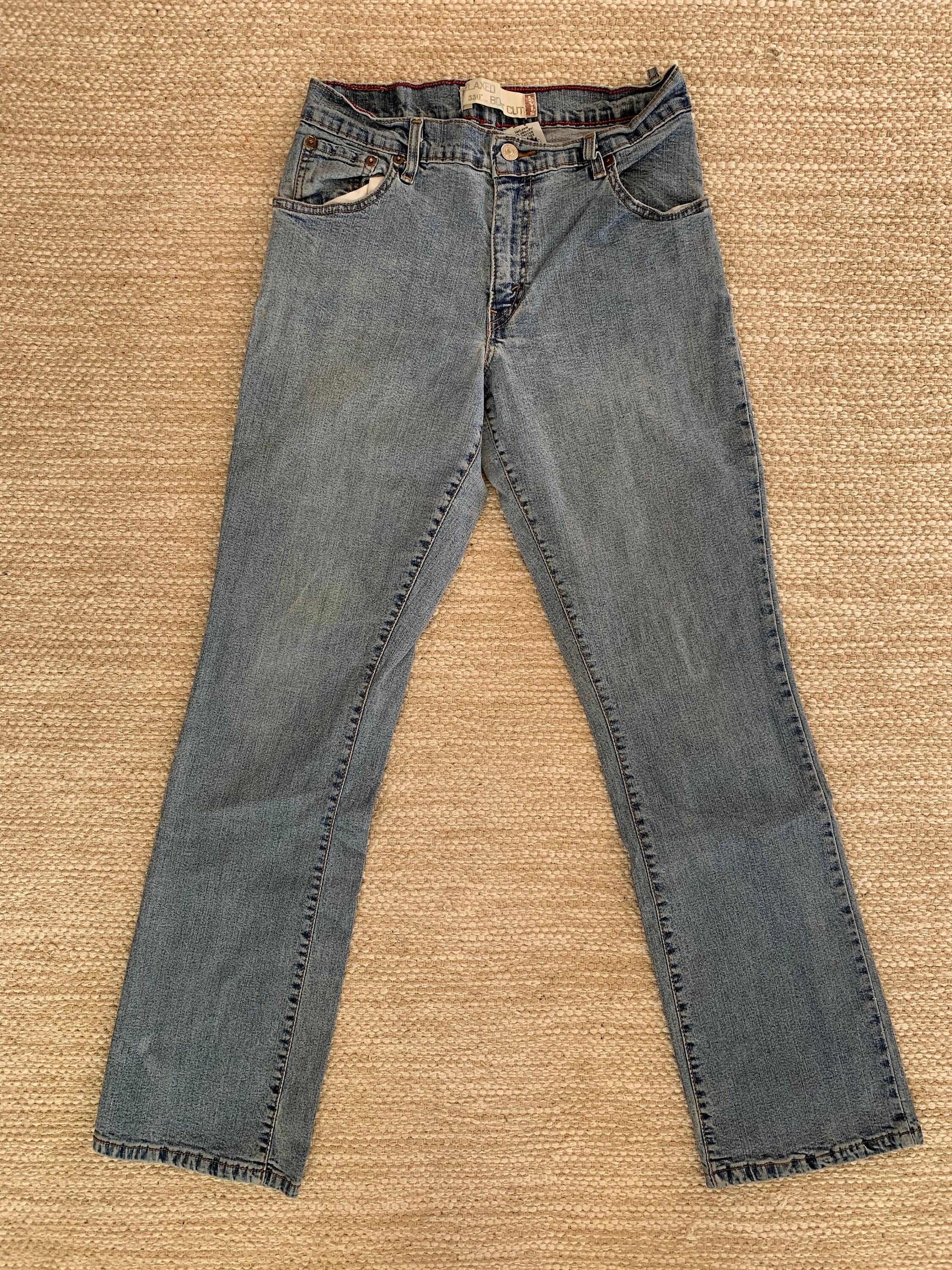 10-M Levis 550 Relaxed Boot Cut Jeans - Etsy