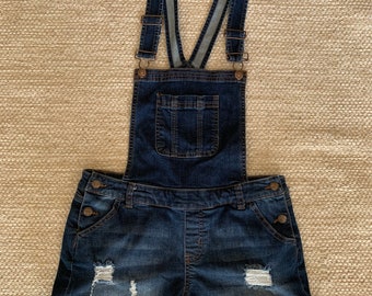 Med.  Wax Jeans Overall Denim Shorts size Medium, USA