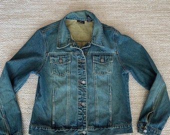 NYJeans Denim Jean Jacket size Large, New York & Company