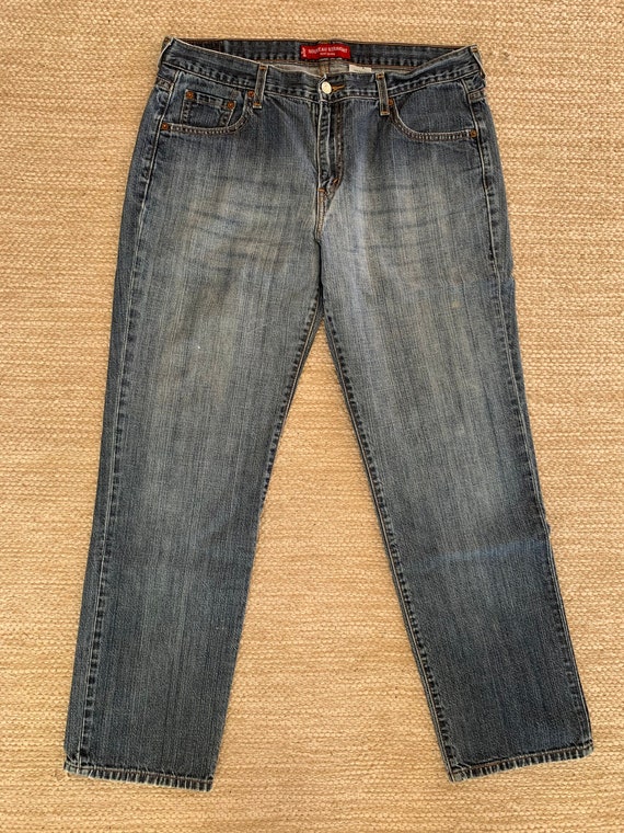Levi's 505 low rise straight cheap leg