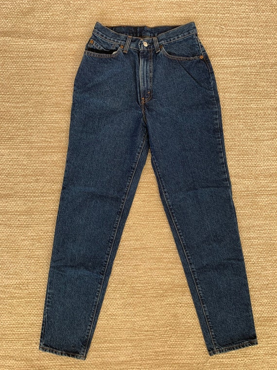 Vntg 80's Sz-10 Levi’s 505 Straight Leg Jeans, Ma… - image 1