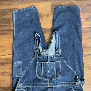 Vintage Roebuck Denim Overalls See description for measurements Size 46-48