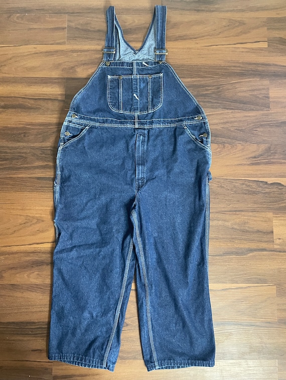 Vintage Roebuck Denim Overalls See Description for